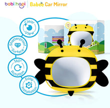 Load image into Gallery viewer, Babi Hapi® Bee Baby Car Mirror
