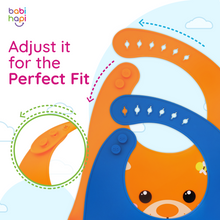 Load image into Gallery viewer, Babi Hapi® Animal Silicone Baby Bibs for Weaning
